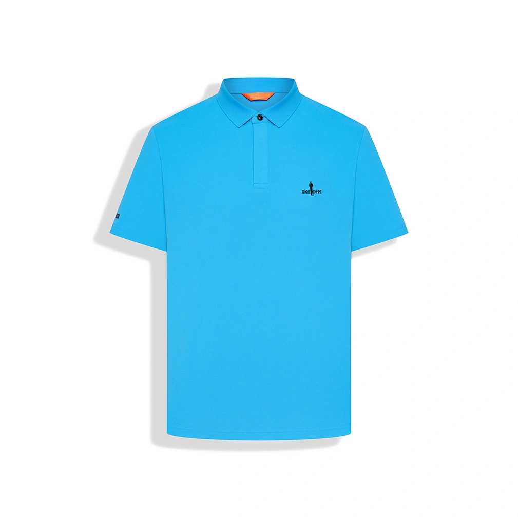 blue color polo t shirt